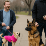 Probleme-kleiner-Hund-großer-Hund